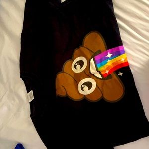 Poop emoji t shirt